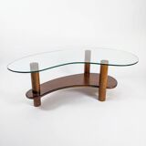 Free-form coffee table, French design, 1960