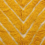 Ecru Moroccan rug with geometric patterns 250cm x 150cm