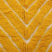 Ecru Moroccan rug with geometric patterns 250cm x 150cm