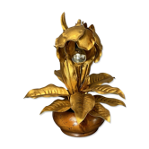 Lampe annees 50/60 fleur
