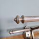 Nickel-plated Art Deco coat rack, 1920s