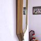 Miroir en bois doré octogonal