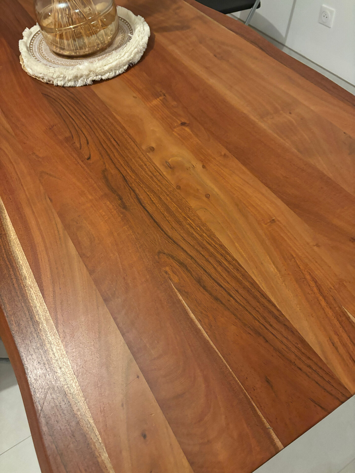 1 acacia wood table