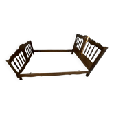Bed 130 Provencal style solid wood