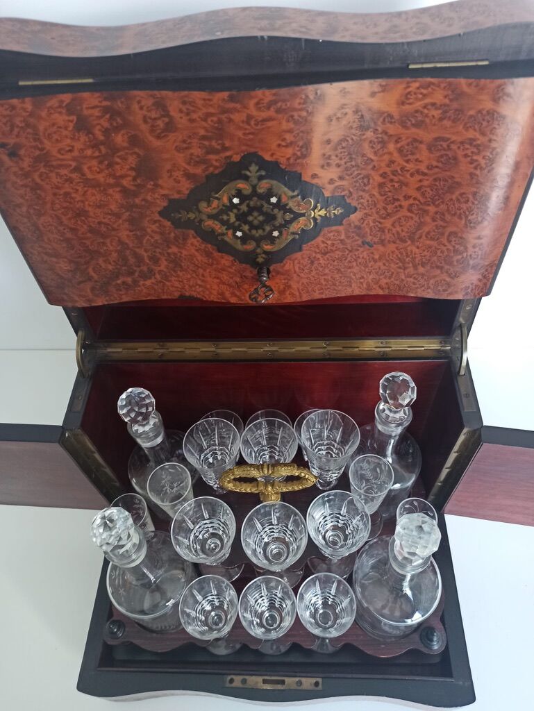 Napoleon III liquor cabinet