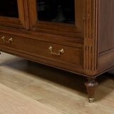 Bookcase in Solid Walnut, Louis XVI style – Mid-19th century