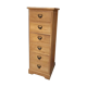 Column unit with 5 drawers