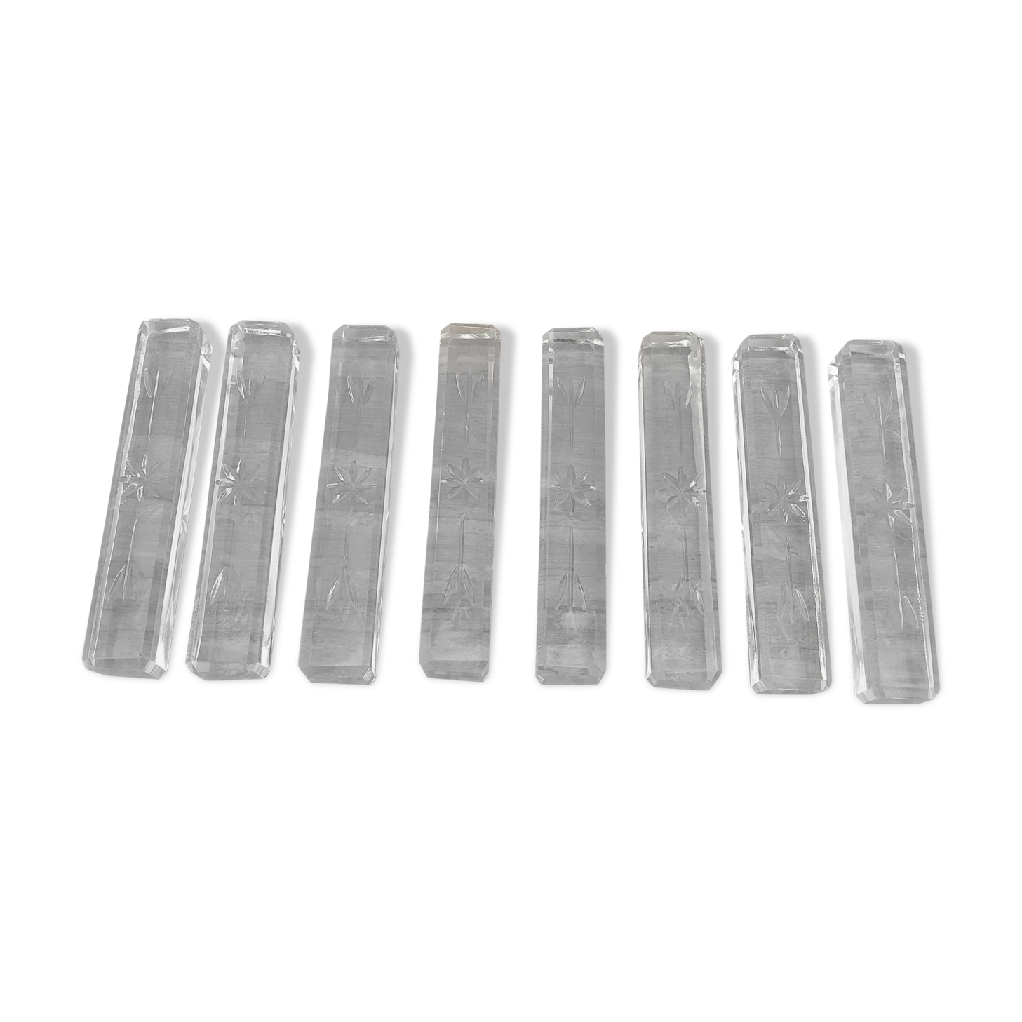 Set of 8 vintage Czechoslovakia knife holders