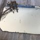 Miroir ancien octogonal biseauté