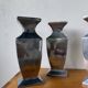 Set 4 vases en fonte d’aluminium