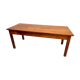 Mahogany farmhouse table 1950