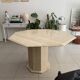 Table en travertin