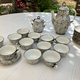 Coffee service brand verbano laveno porcelain for 12 people
