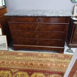 Commode Louis Philippe en acajou