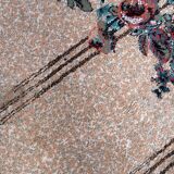 Tapis vintage turc moderne en laine – 119 x 175 cm – Années 1970