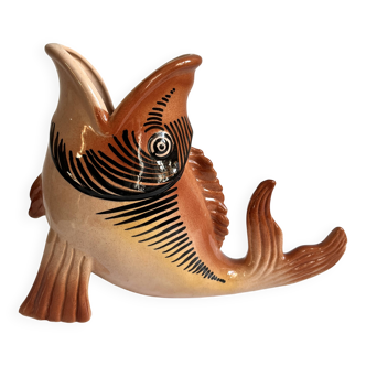Ceramic fish vase