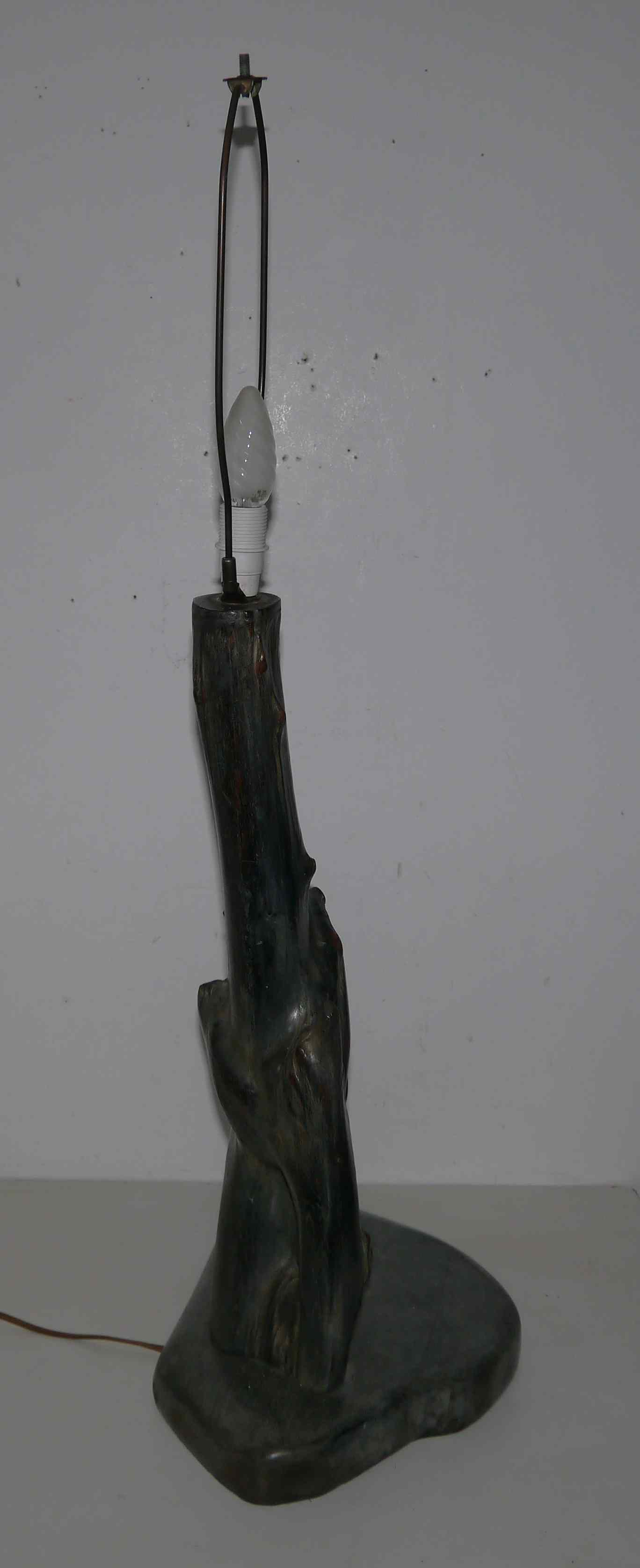 Lamp signed « Michel De Closets - Vancouver (Canada) - 1957 »