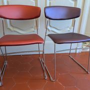 Set of 4 Wolfgang chairs by Fornasari