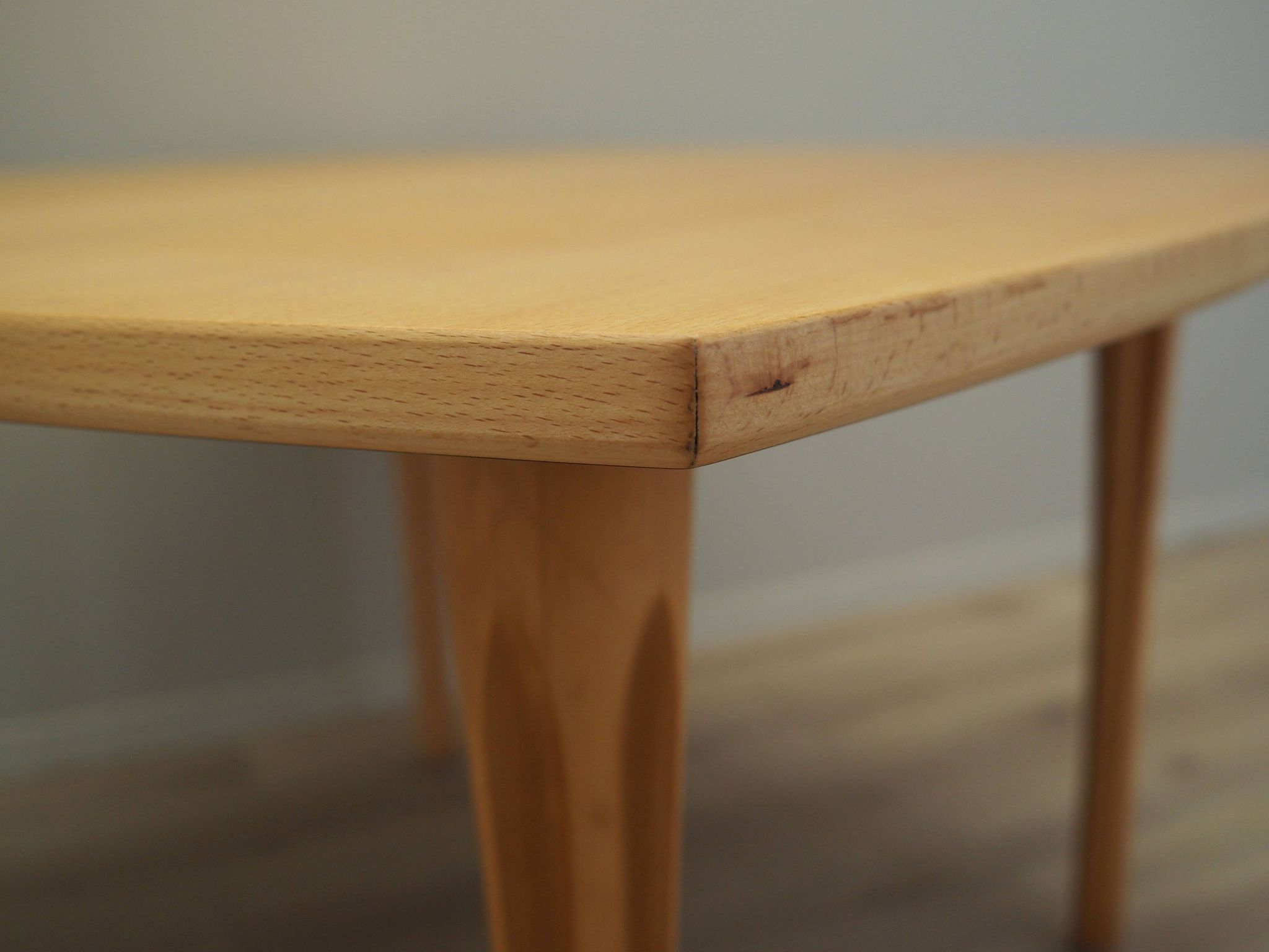 Beech table, Danish design, 1970s, designer: Takshi Okamura & Erik Marquard
