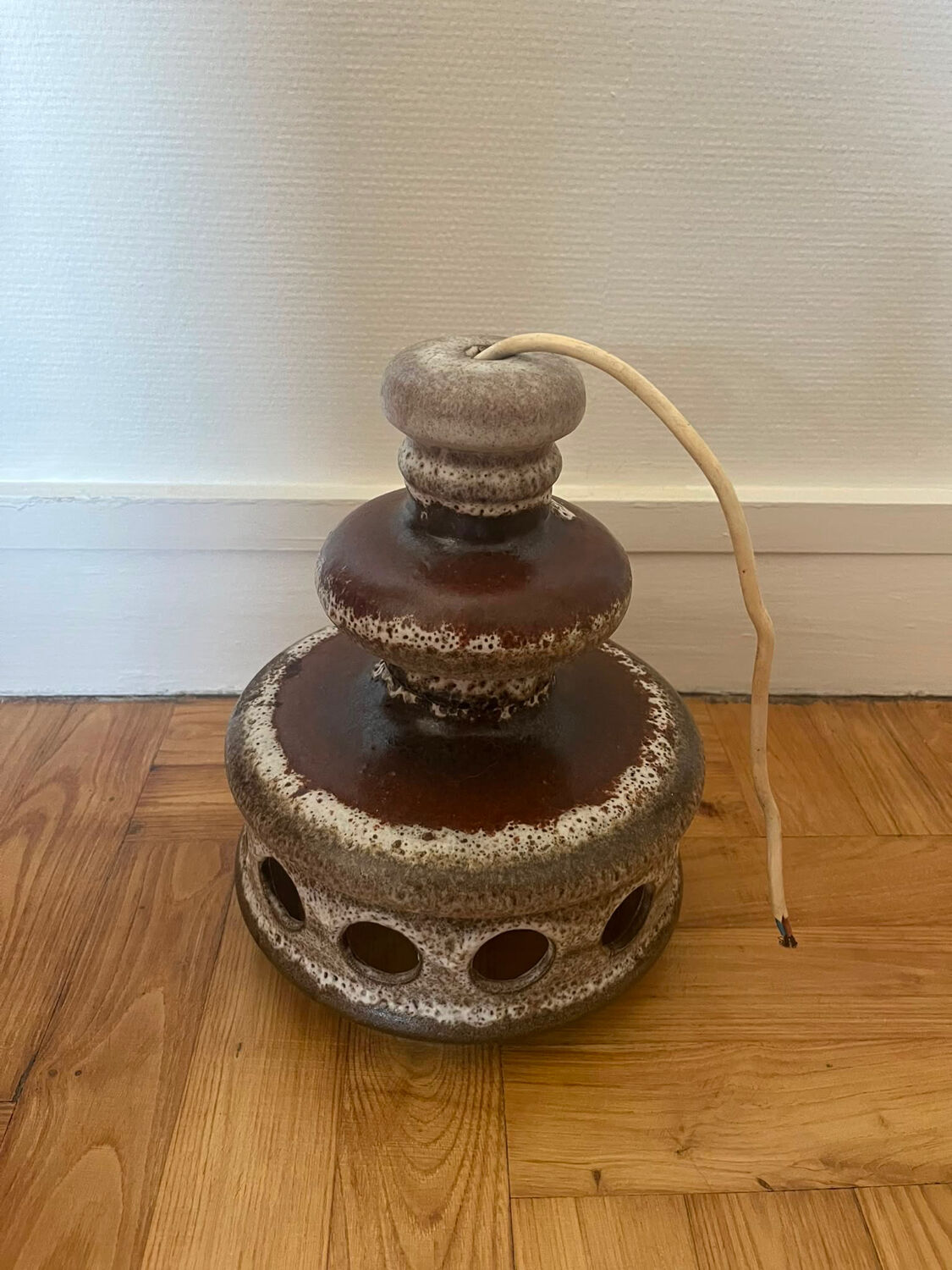 Mid-century ceramic ceiling light