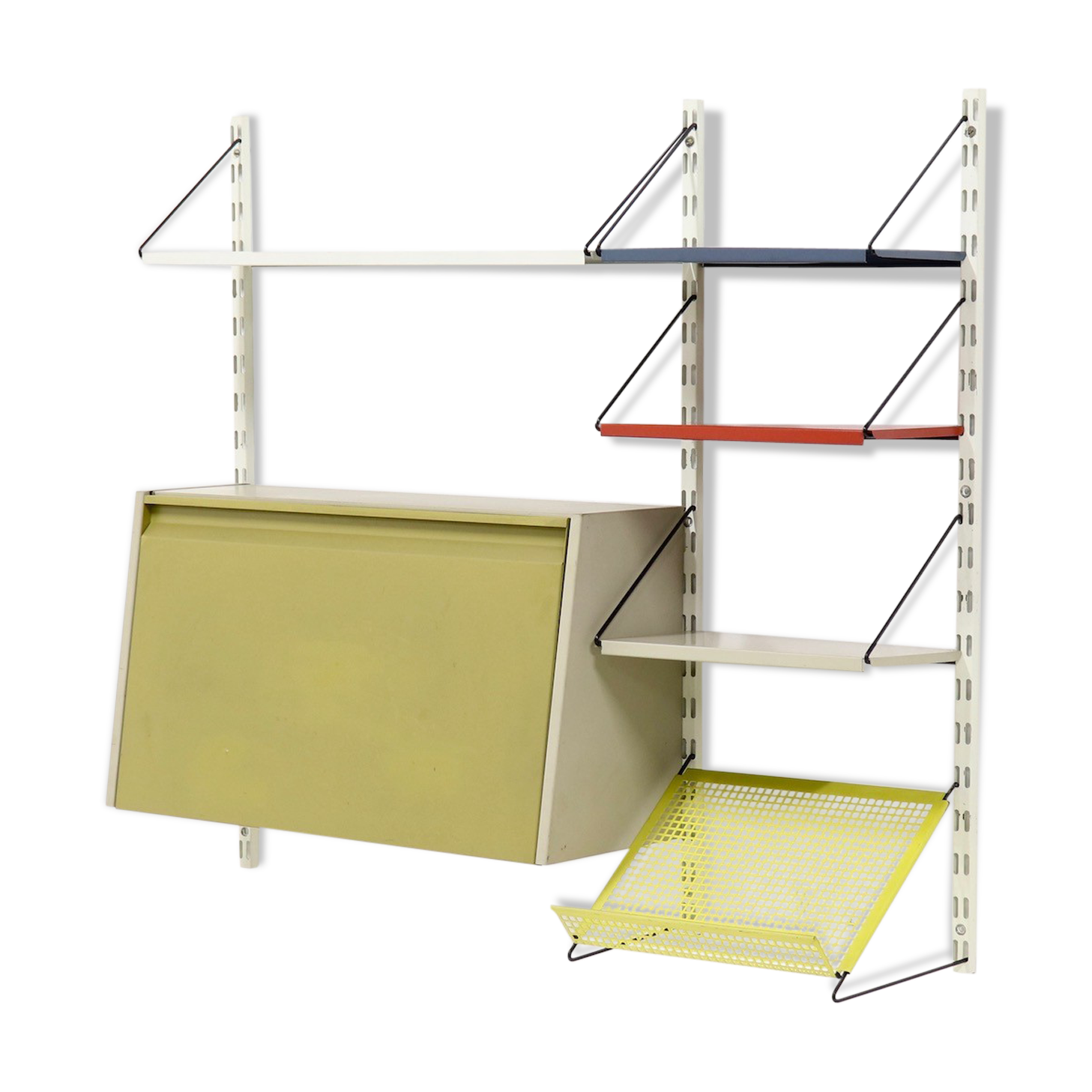 Dutch Design Wall System by Tjerk Reijena for Pilastro, 1950s