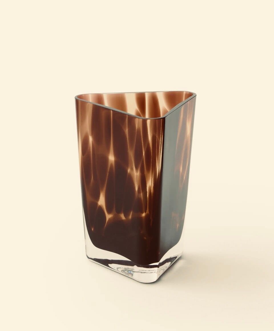Small glass vase