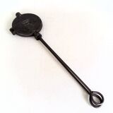 Antique Waffle Iron. French Godin Waffle Maker. Cast Iron Waffle Pan.