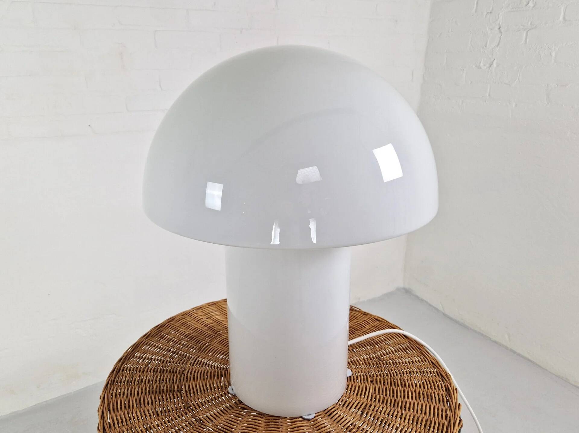 Lampe champignon XXL Peill & Putzler 'Lido' en verre, style futuriste
