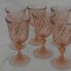 Set of 6 LUMINARC glass water glasses. Rosaline model.