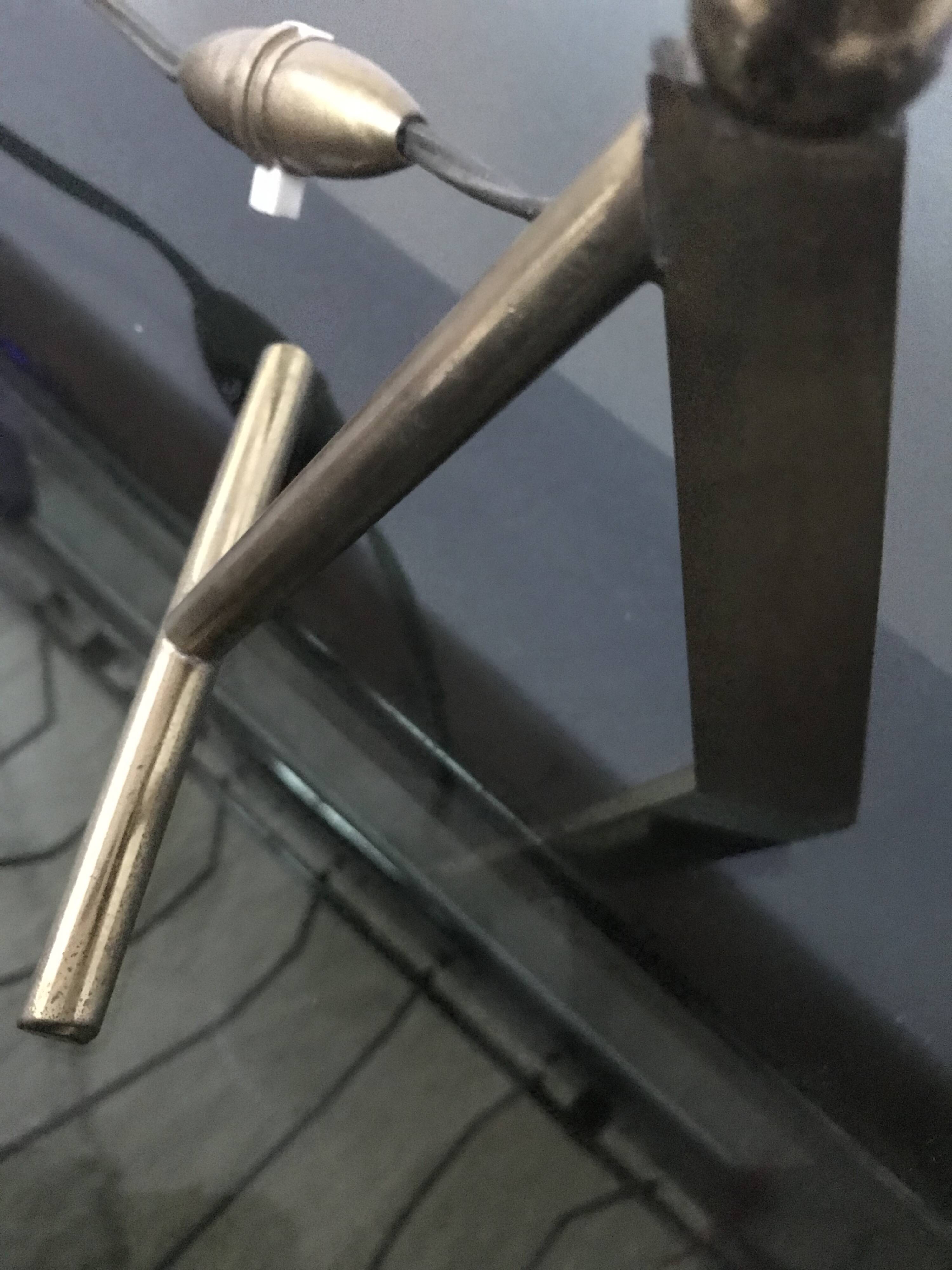 Vintage Table Lamp • Flame • 1950