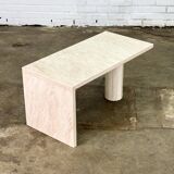 Italian marble Palissandro coffee table or side table