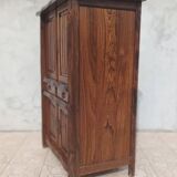 Aranjou sideboard in solid elm in the style of Olavi Hänninen 1960s