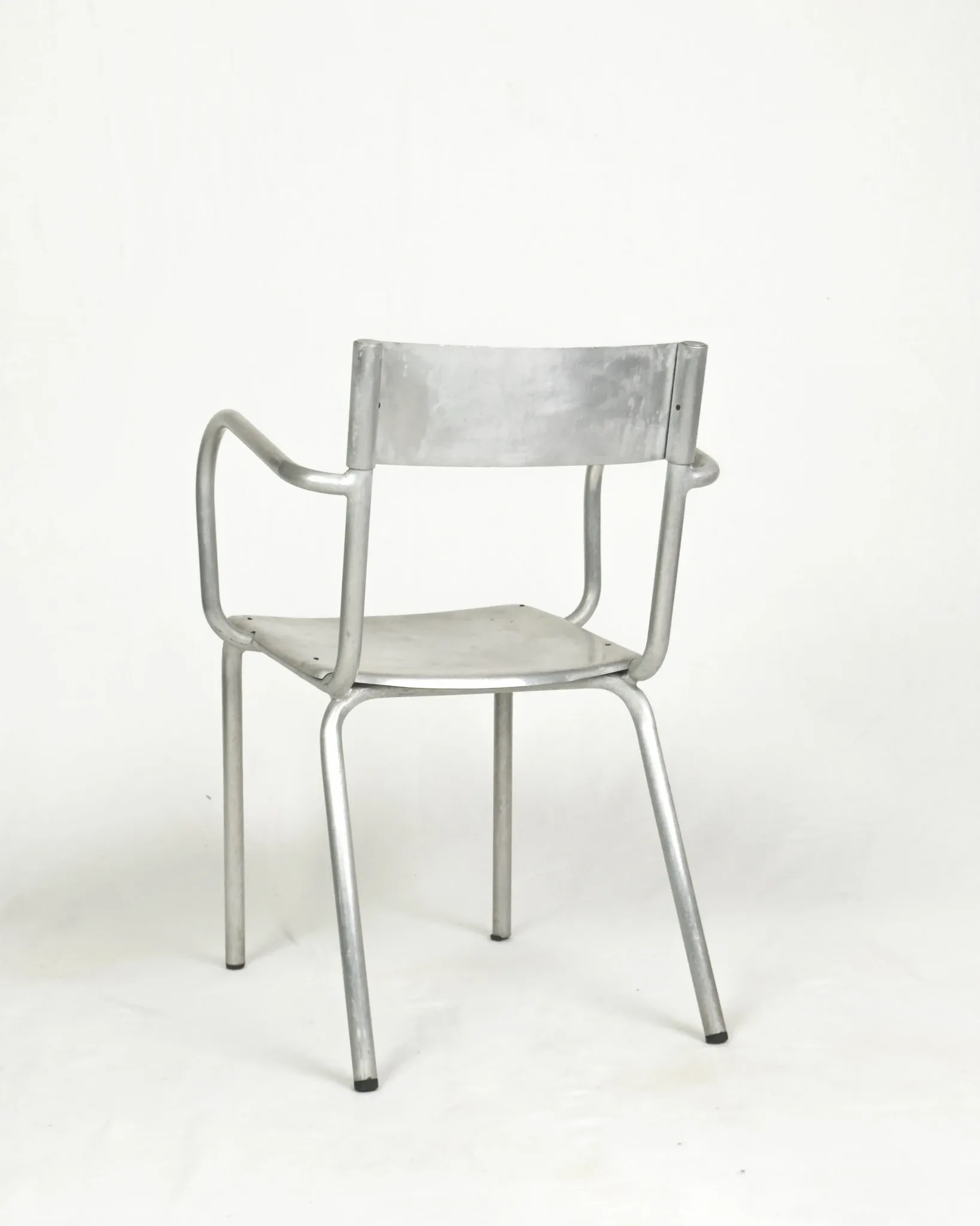 Aluminium armchairs by Castagna, Sale Marasino, Italy, 1930s - set of 2