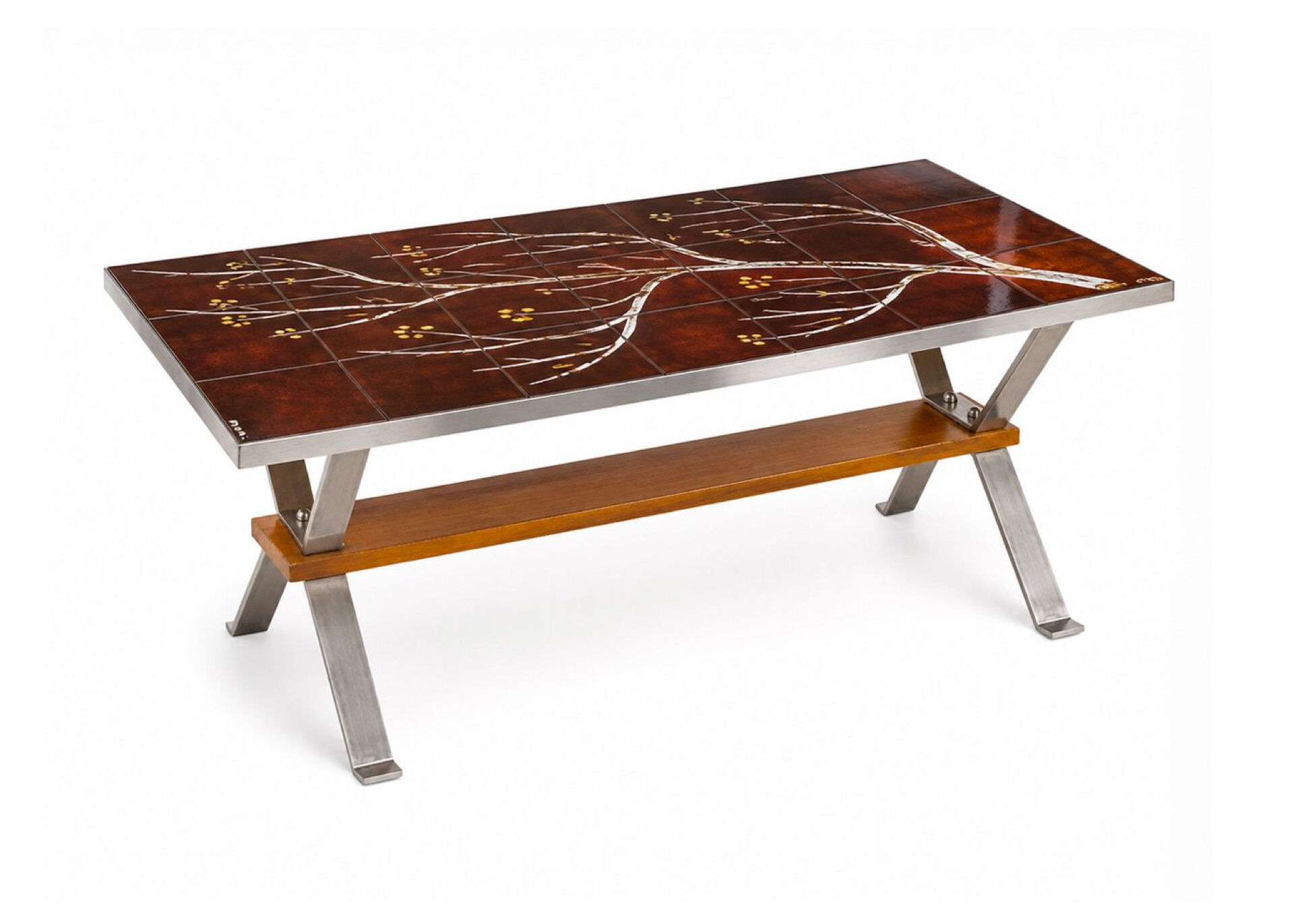 Ceramic coffee table Aoni for Adri - Belgium, 1970s