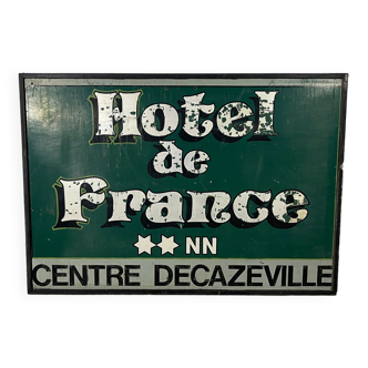 Ancienne enseigne Hotel de France