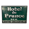 Ancienne enseigne Hotel de France