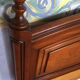 Solid cherry wood bed 140 x 190