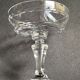 6 verres à champagne ou à cerises - Art nouveau