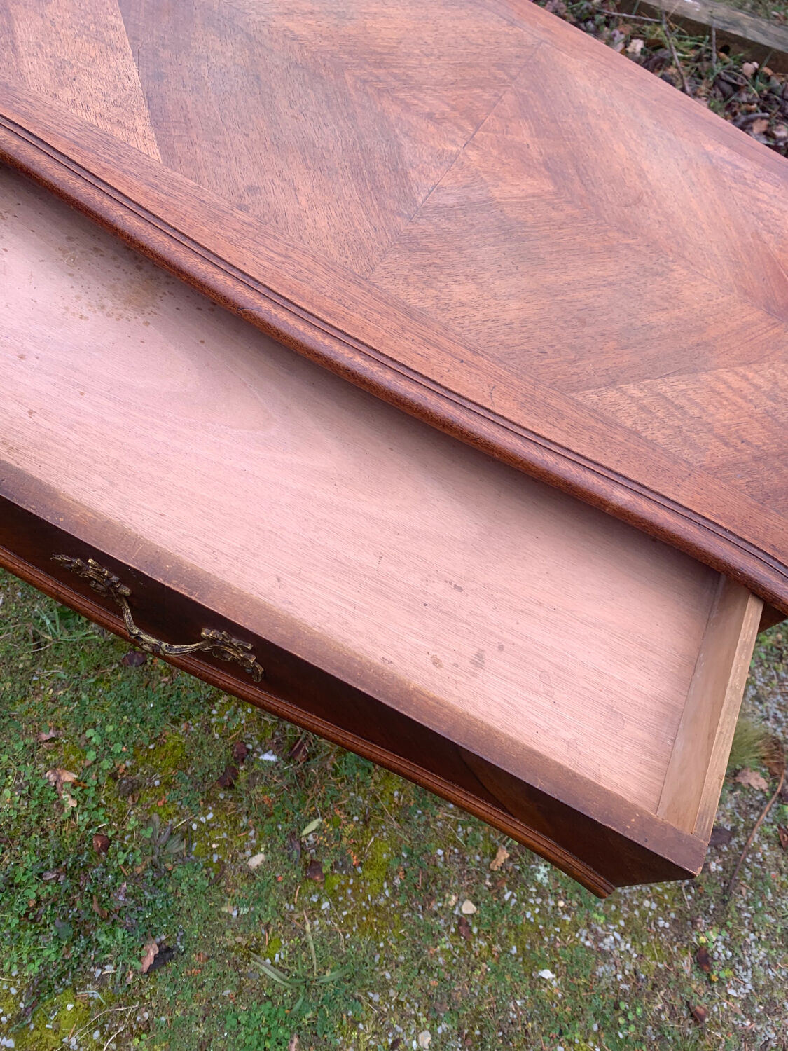 Small writing table style Louis XV late 19th