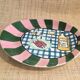 Large artisanal oval plate