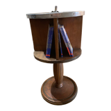 Vintage rotating 1950s bookcase
