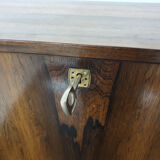 Bibliothèque murale en palissandre par Kai Kristiansen pour Feldballes Mobelfabrik, Danemark années 1950