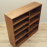 Walnut bookcase, Scandinavian design