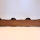 Coat rack "bamboo" with 4 old hooks.