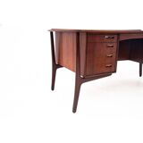 Teak Desk, designed by Svend Aage Madsen for H.P. Hansen, Denmark, 1960s