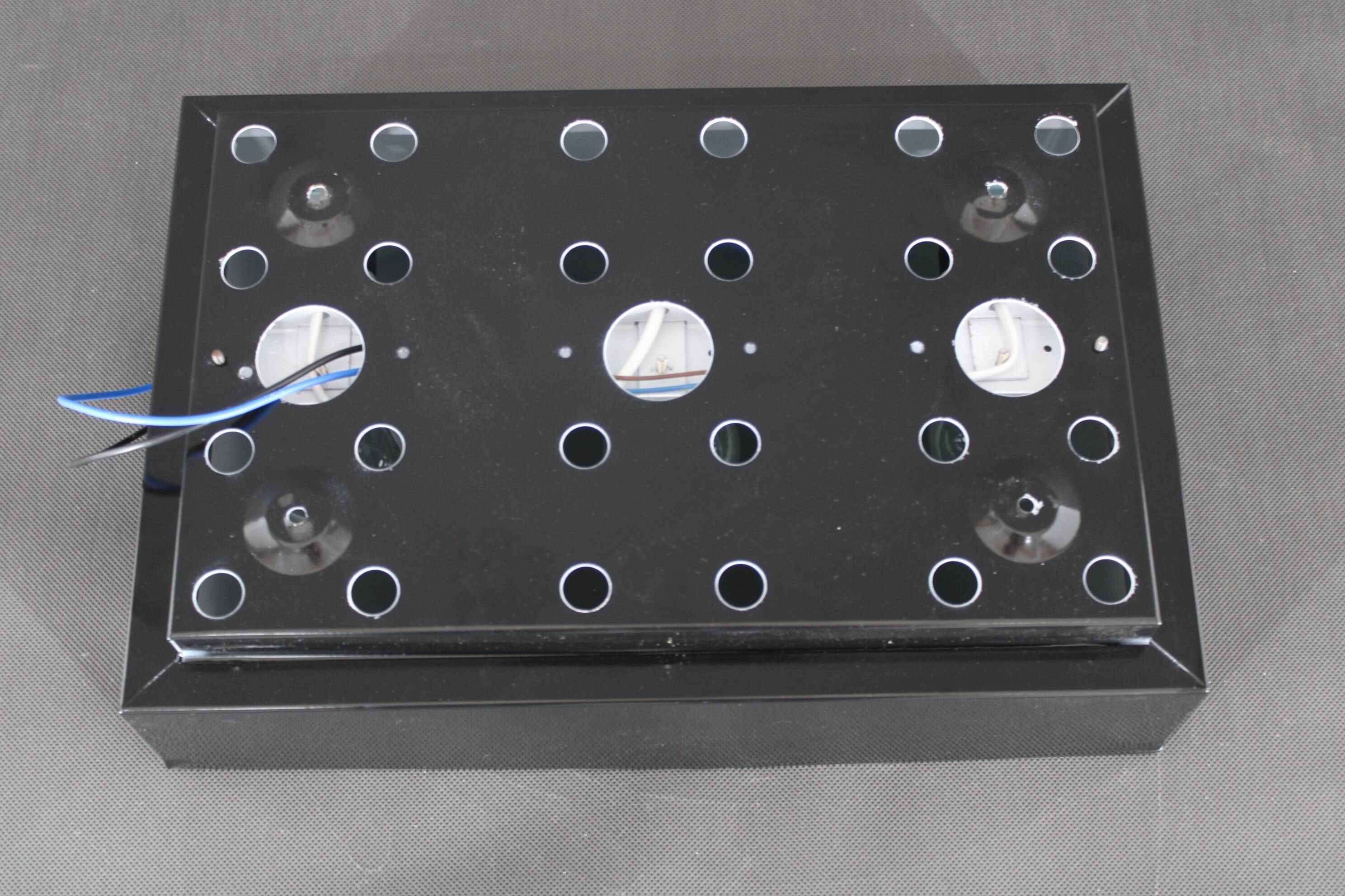 1970s Flush Mount or Wall Lamp by Kamenicky Senov, Czechoslovakia