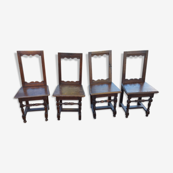 Set de 4 chaises Lorraines