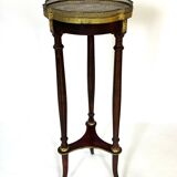 Louis XVI style marble and brass gueridon, 19th century