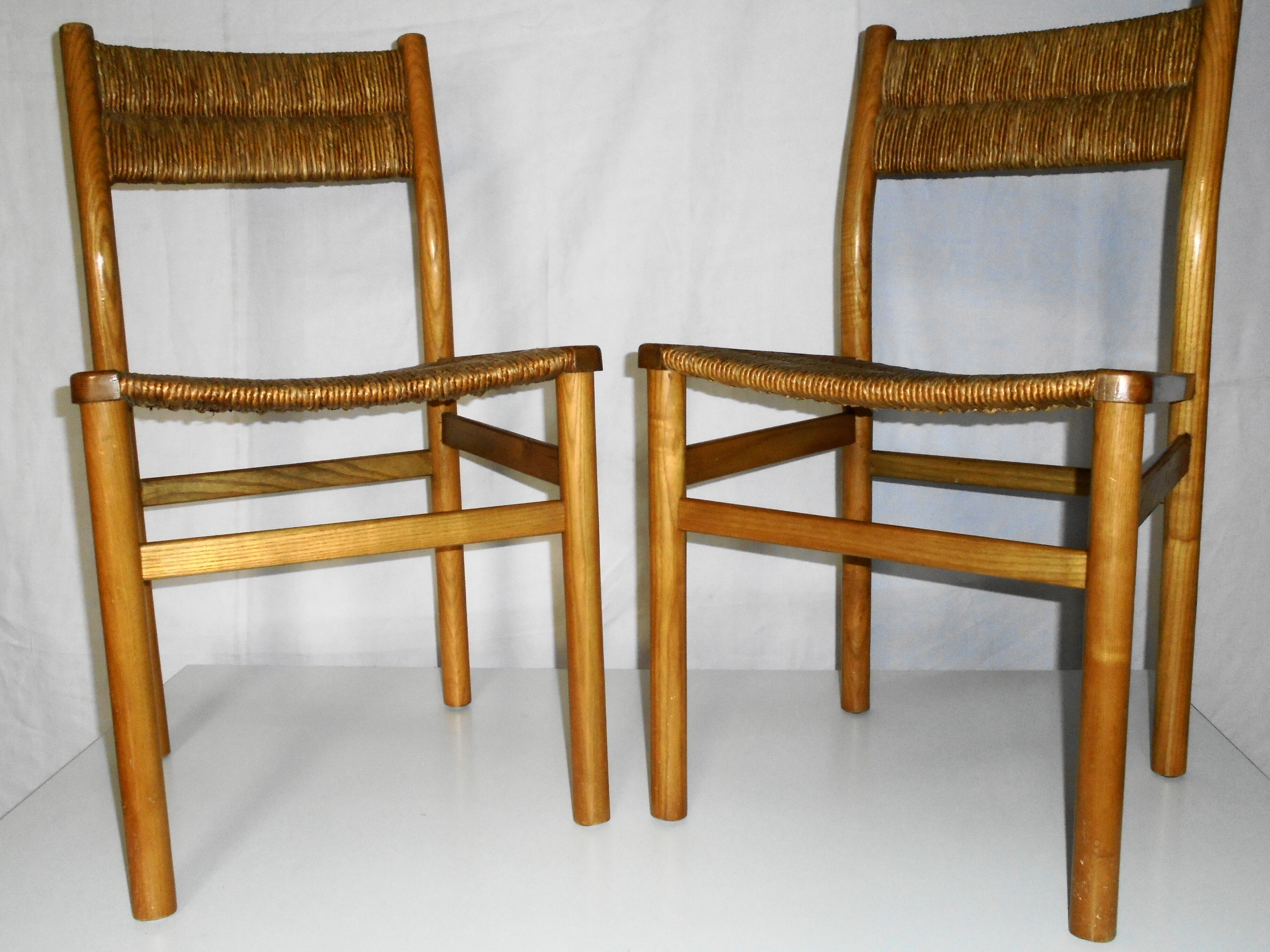 4 chaises de Pierre Gautier Delaye, modèle Week End des années 50