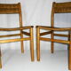 4 chaises de Pierre Gautier Delaye, modèle Week End des années 50